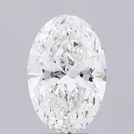 5.50ct Oval Lab Grown Diamond (Colour F, Clarity VVS2, IGI Certified)