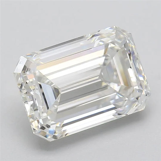 5.53ct Emerald Lab Grown Diamond (Colour G, Clarity VVS2, IGI Certified)