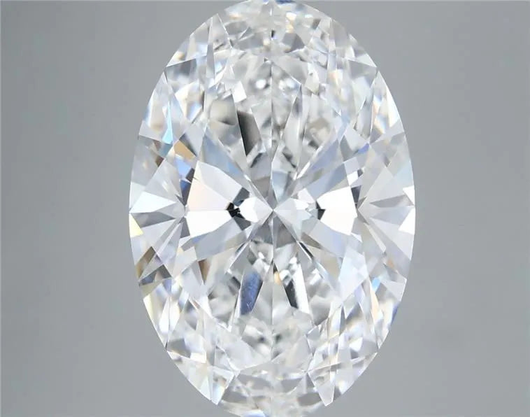 5.58ct Oval Lab Grown Diamond (Colour E, Clarity VVS2, IGI Certified)
