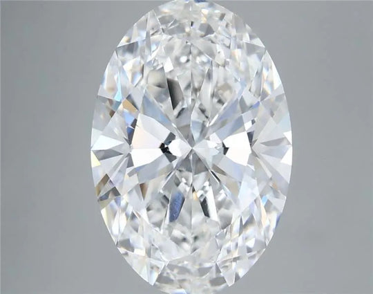 5.58ct Oval Lab Grown Diamond (Colour E, Clarity VVS2, IGI Certified)