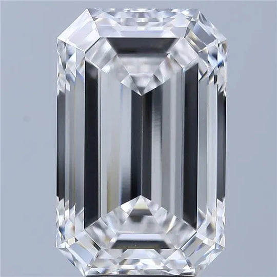 5.80ct Emerald Lab Grown Diamond (Colour E, Clarity VVS1, IGI Certified)