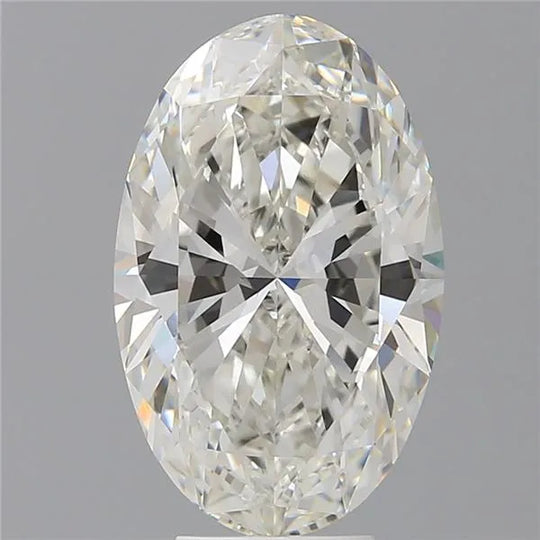 6.05ct Oval Lab Grown Diamond (Colour G, Clarity VVS2, IGI Certified)