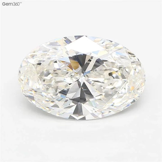 6.56ct Oval Lab Grown Diamond (Colour F, Clarity VS1, IGI Certified)