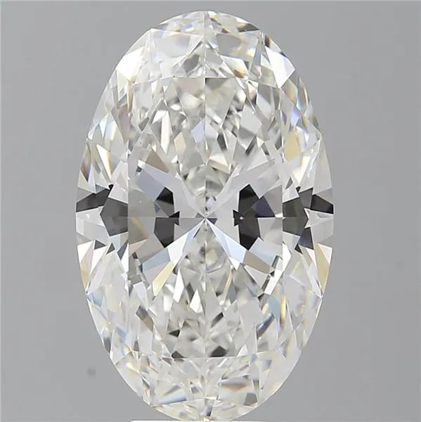 6.58ct Oval Lab Grown Diamond (Colour F, Clarity VVS2, IGI Certified)