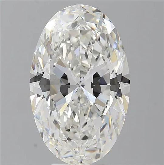 6.58ct Oval Lab Grown Diamond (Colour F, Clarity VVS2, IGI Certified)