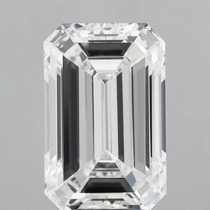 7.00ct Emerald Lab Grown Diamond (Colour E, Clarity VVS1, IGI Certified)