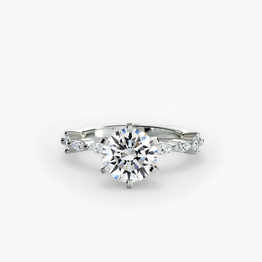 Siena Marquise Accent Solitaire Setting