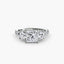 Three-Stone with Pavé Band 3