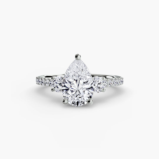 Catalina Three-Stone Setting