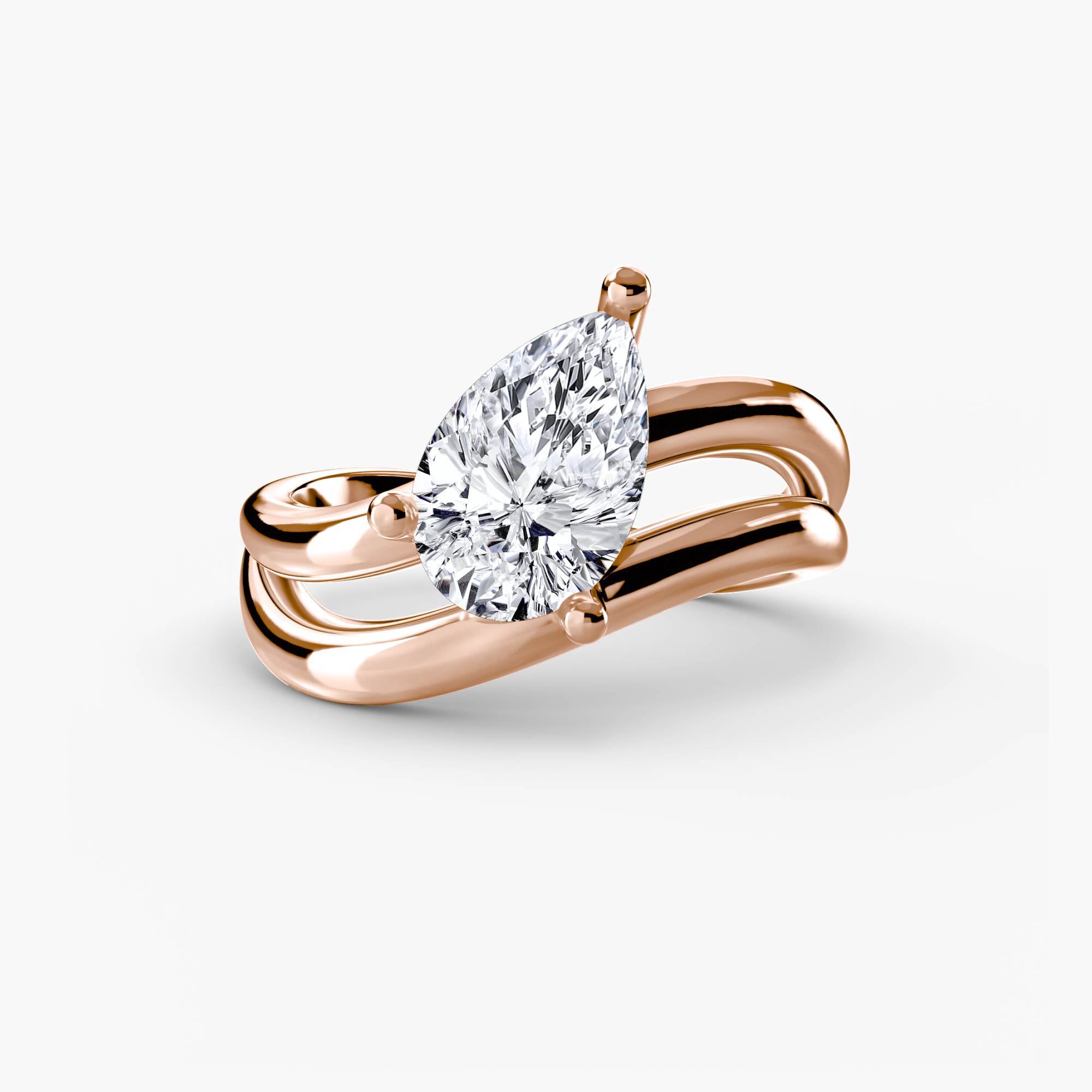 Flusso Wrap Solitaire Setting