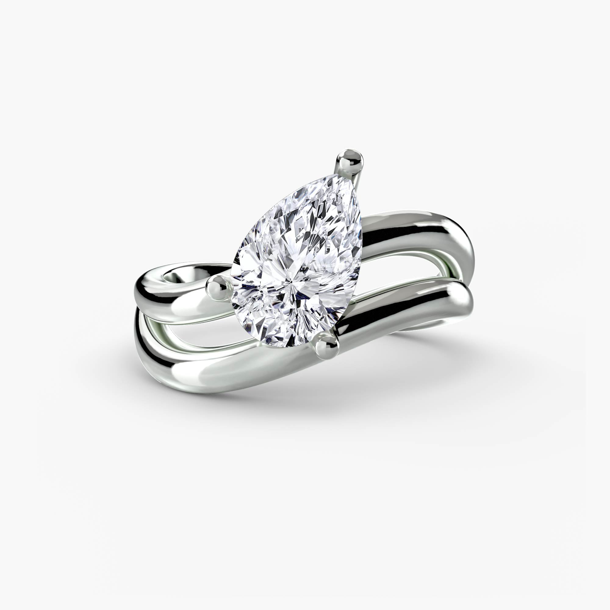 Flusso Wrap Solitaire Setting