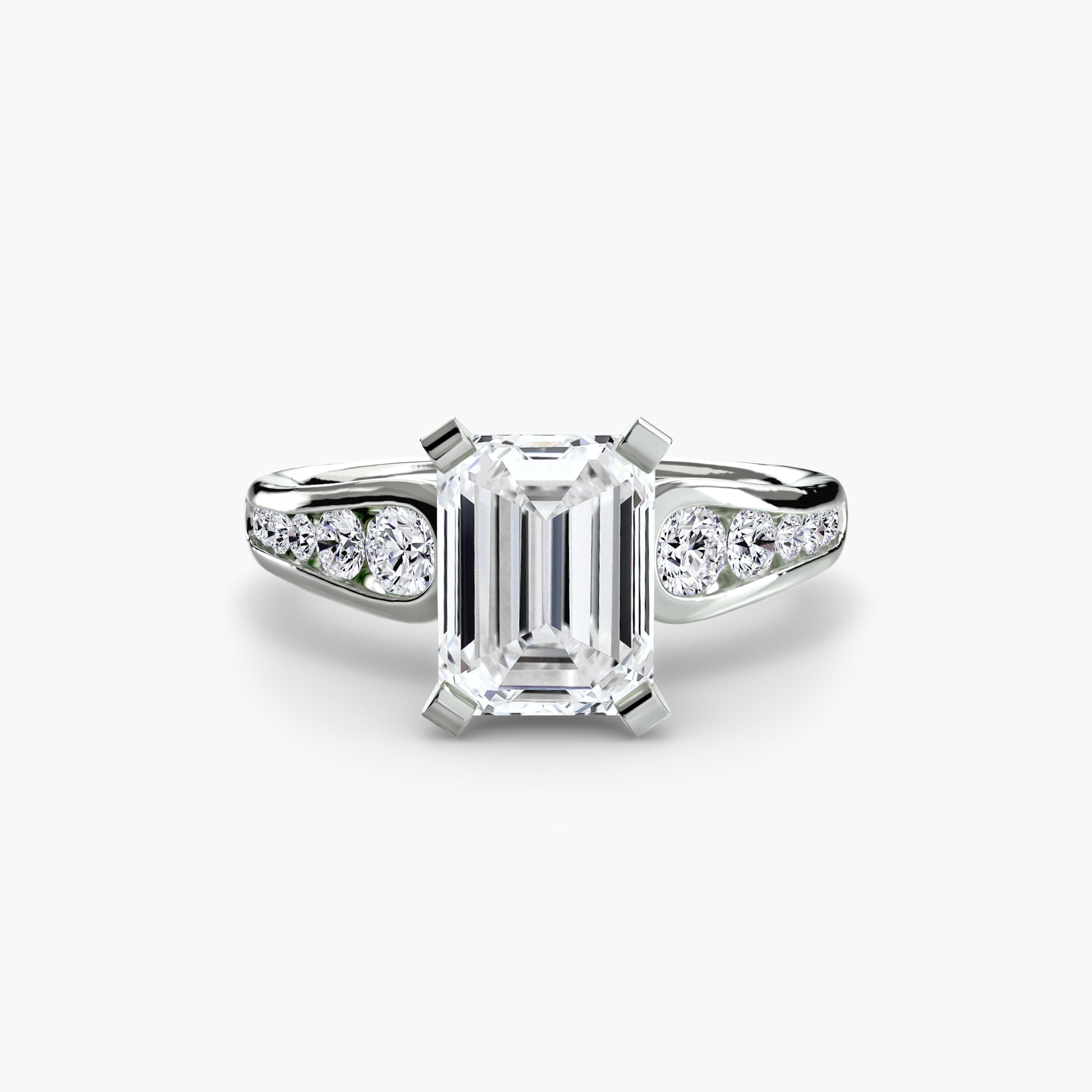 Aurea Pavé Solitaire Setting