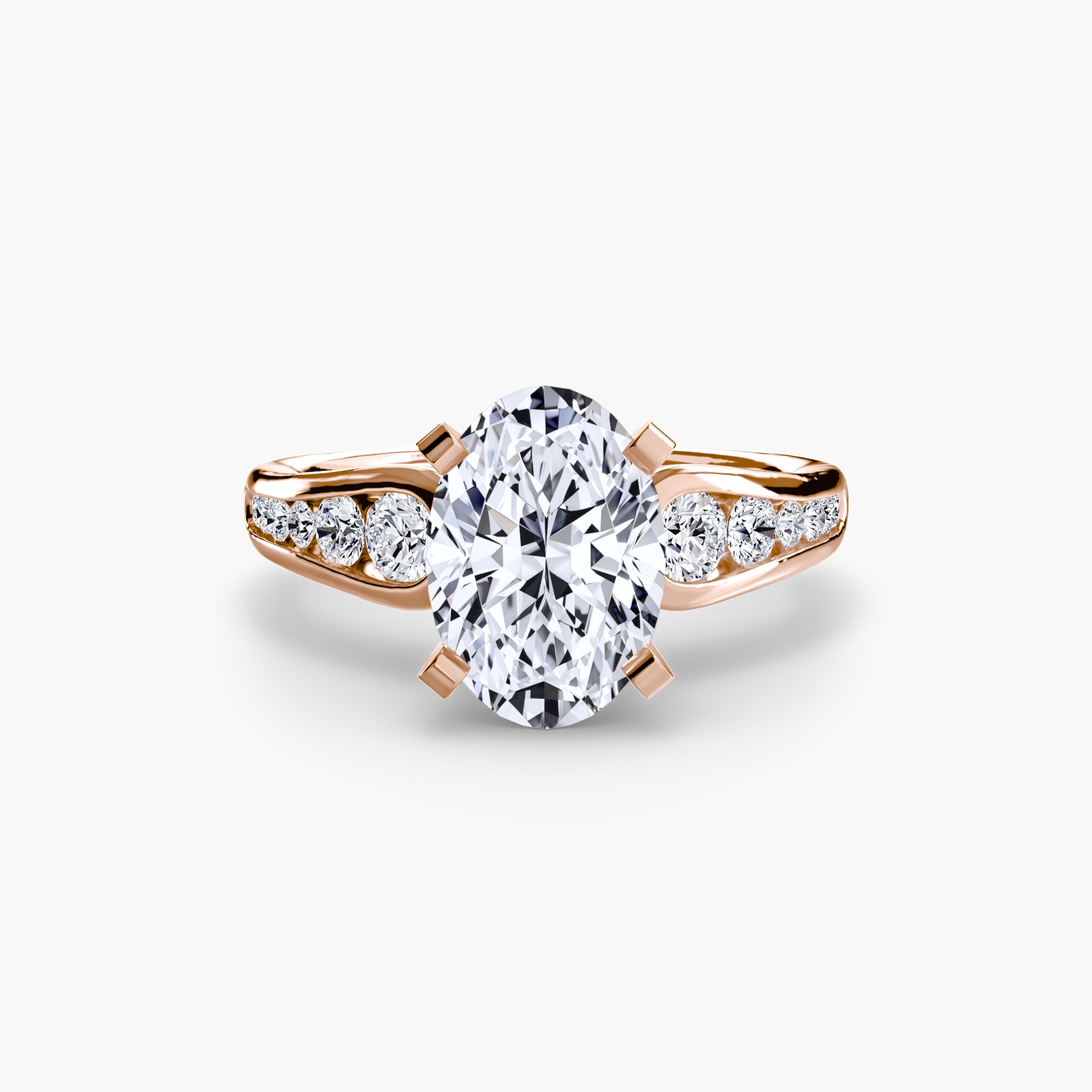 Aurea Pavé Solitaire Setting