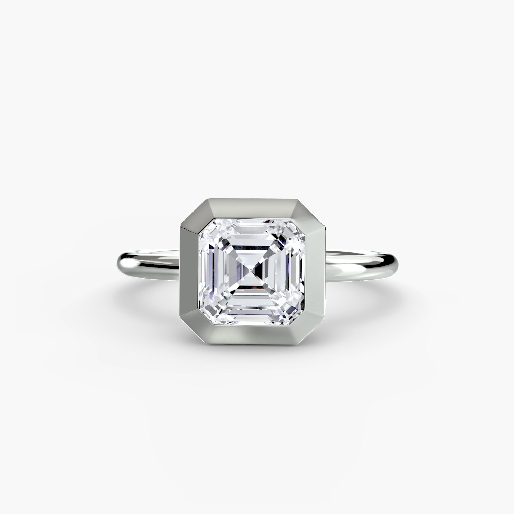 Cava Bezel Solitaire Setting