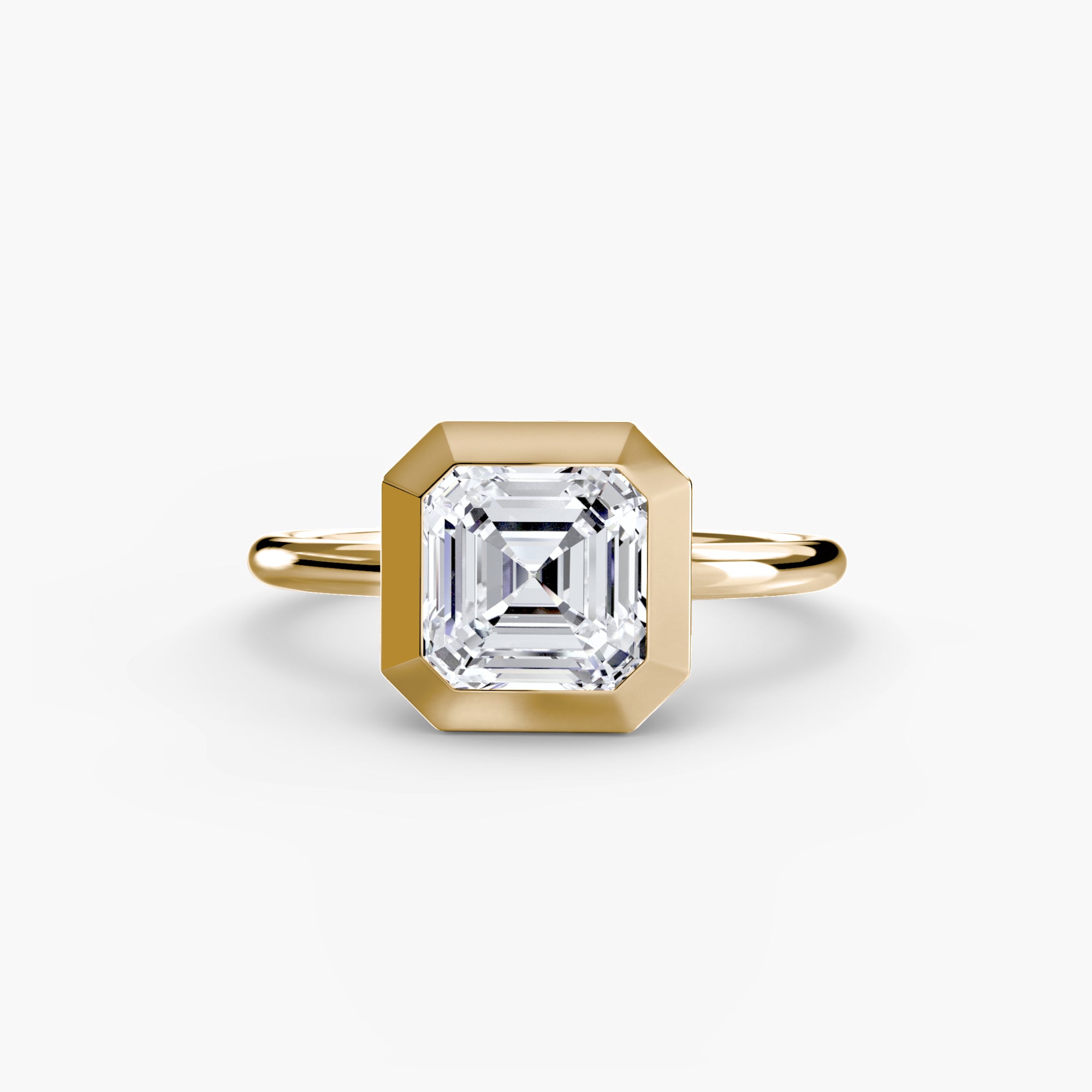 Cava Bezel Solitaire Setting