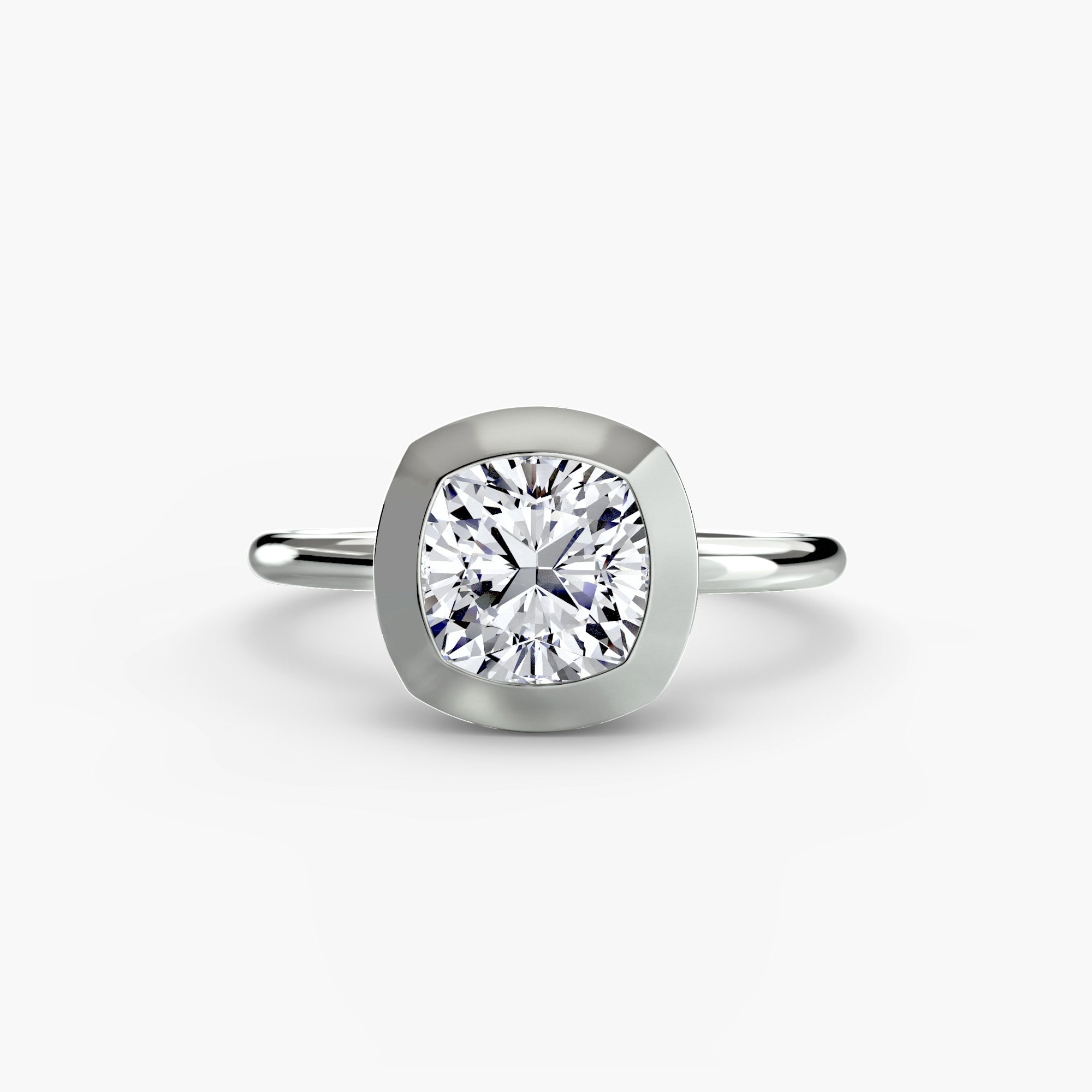 Cava Bezel Solitaire Setting