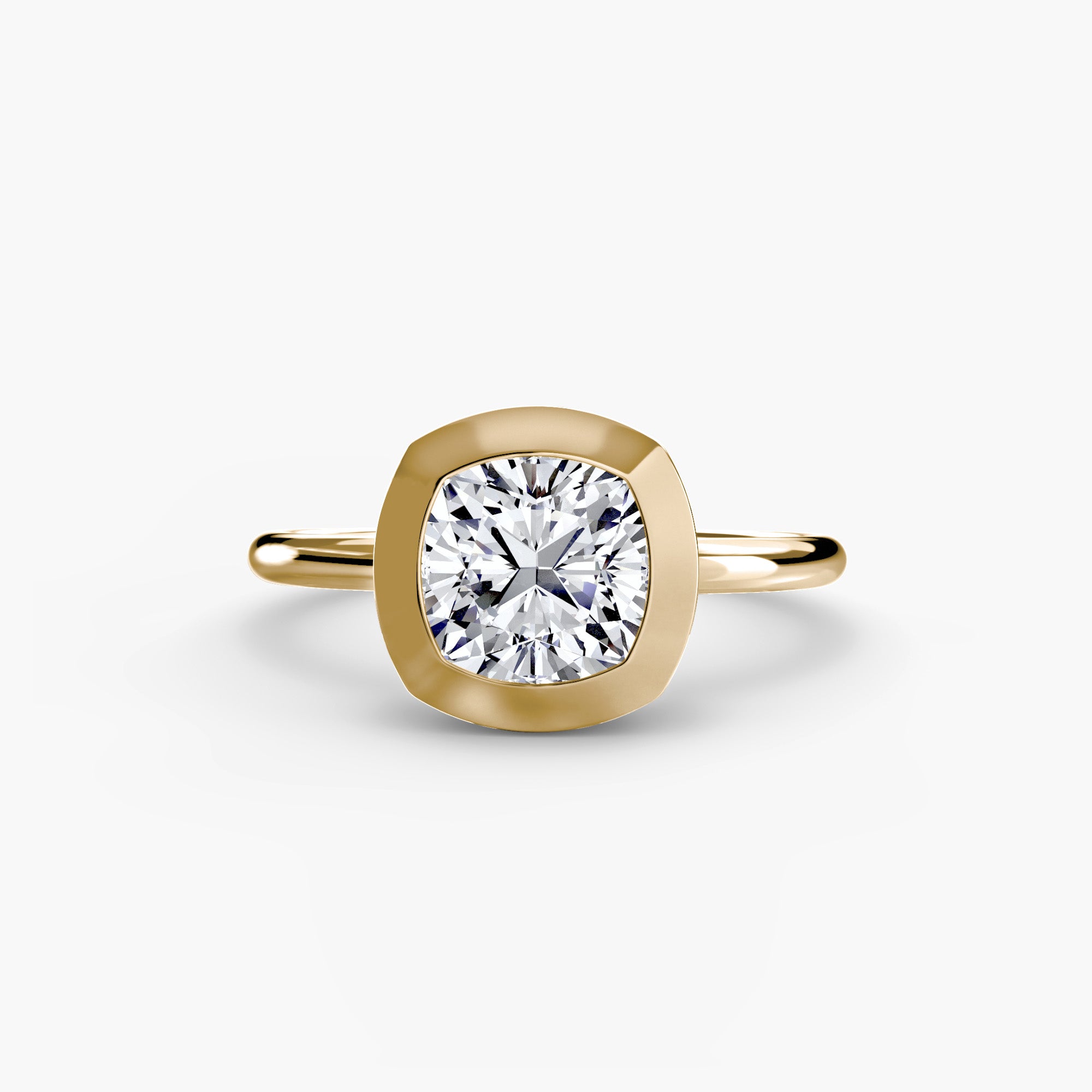 Cava Bezel Solitaire Setting