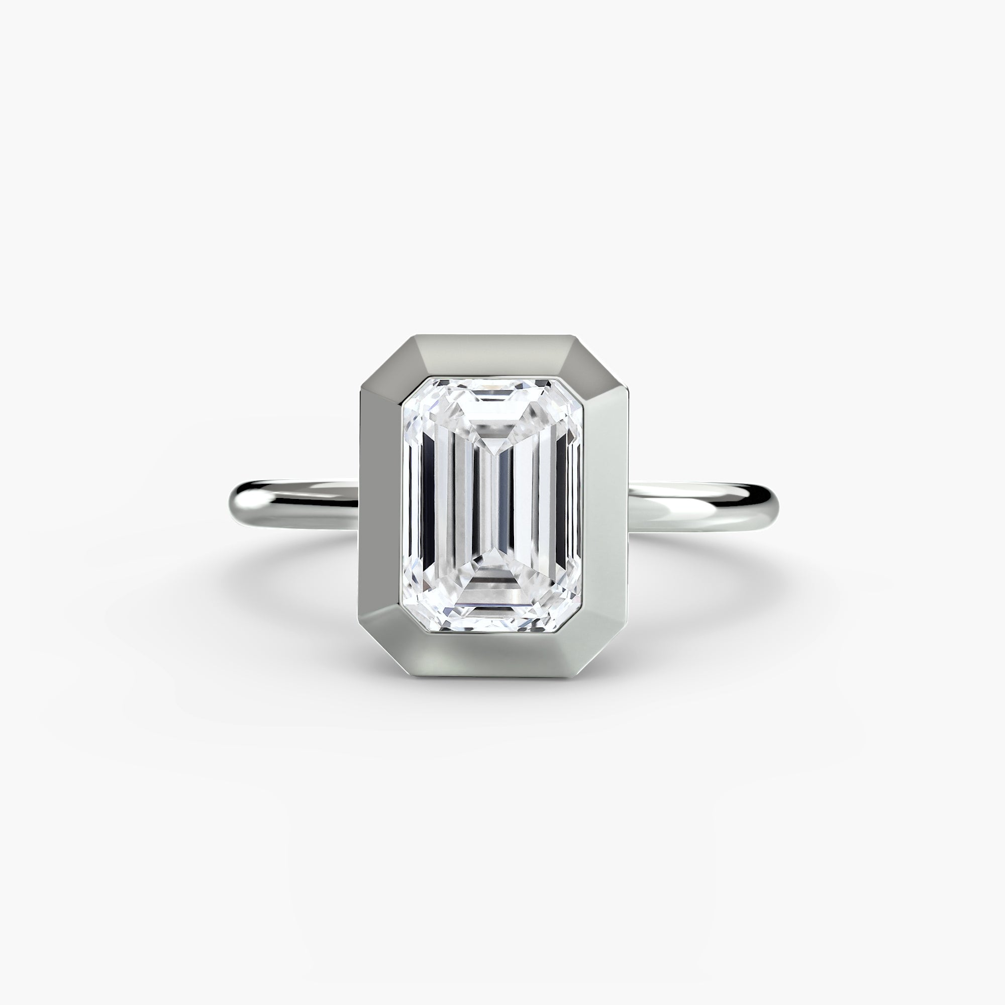 Cava Bezel Solitaire Setting