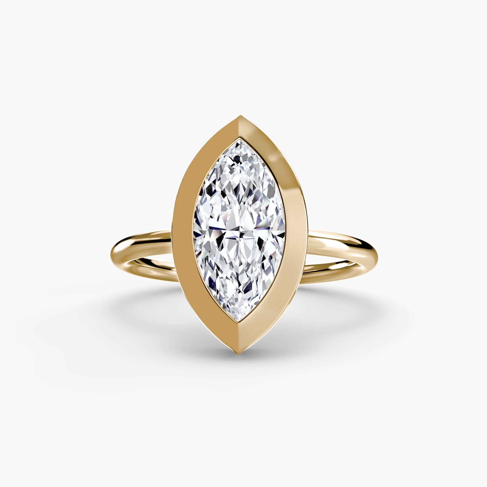 Cava Bezel Solitaire Setting