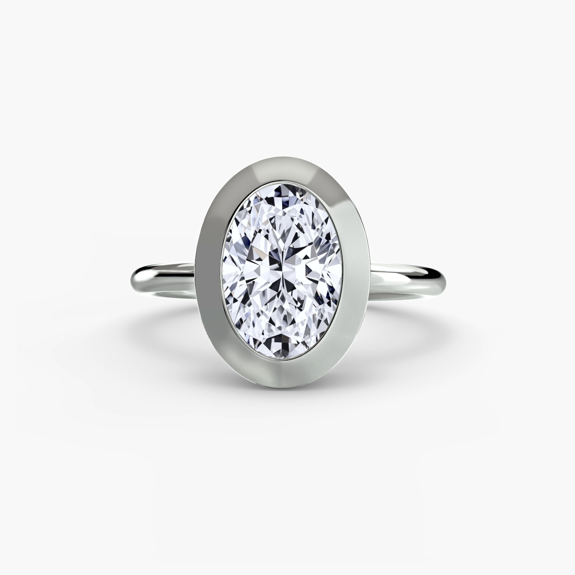 Cava Bezel Solitaire Setting