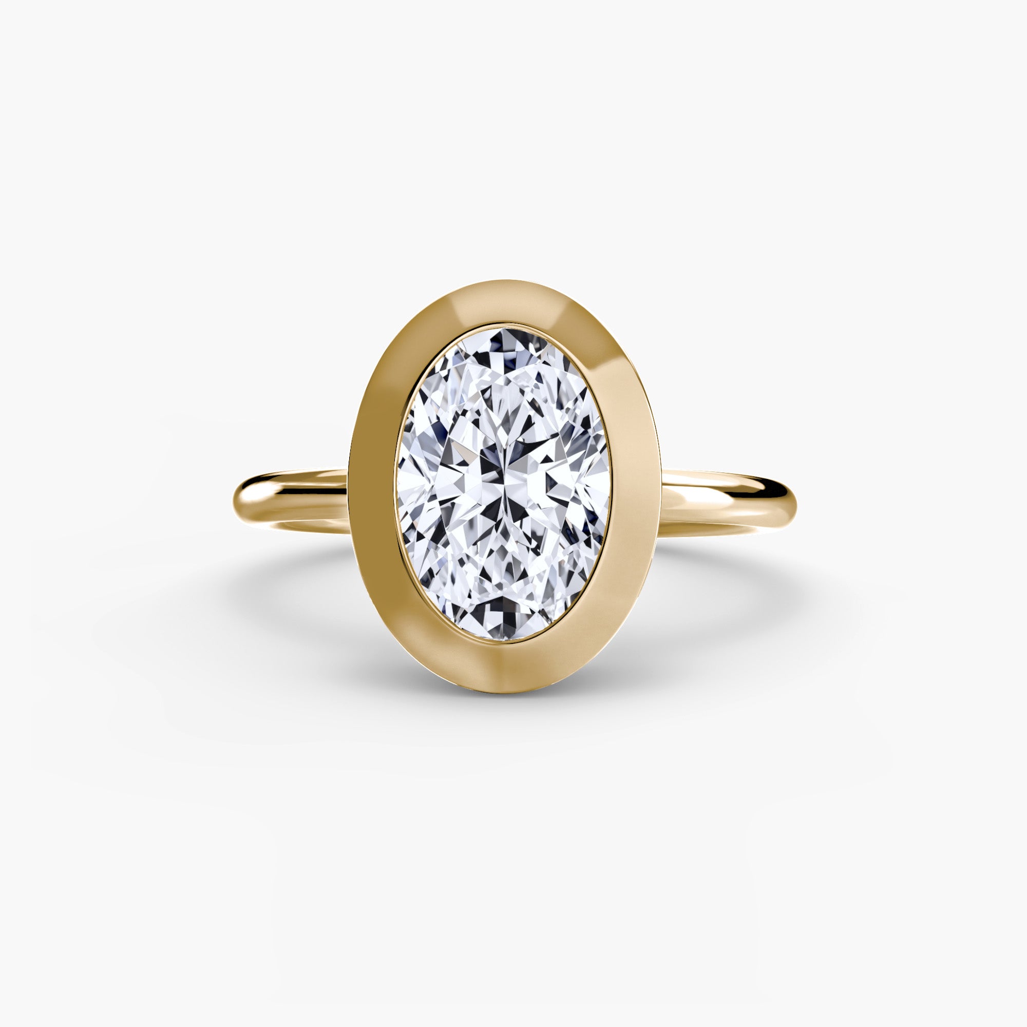 Cava Bezel Solitaire Setting