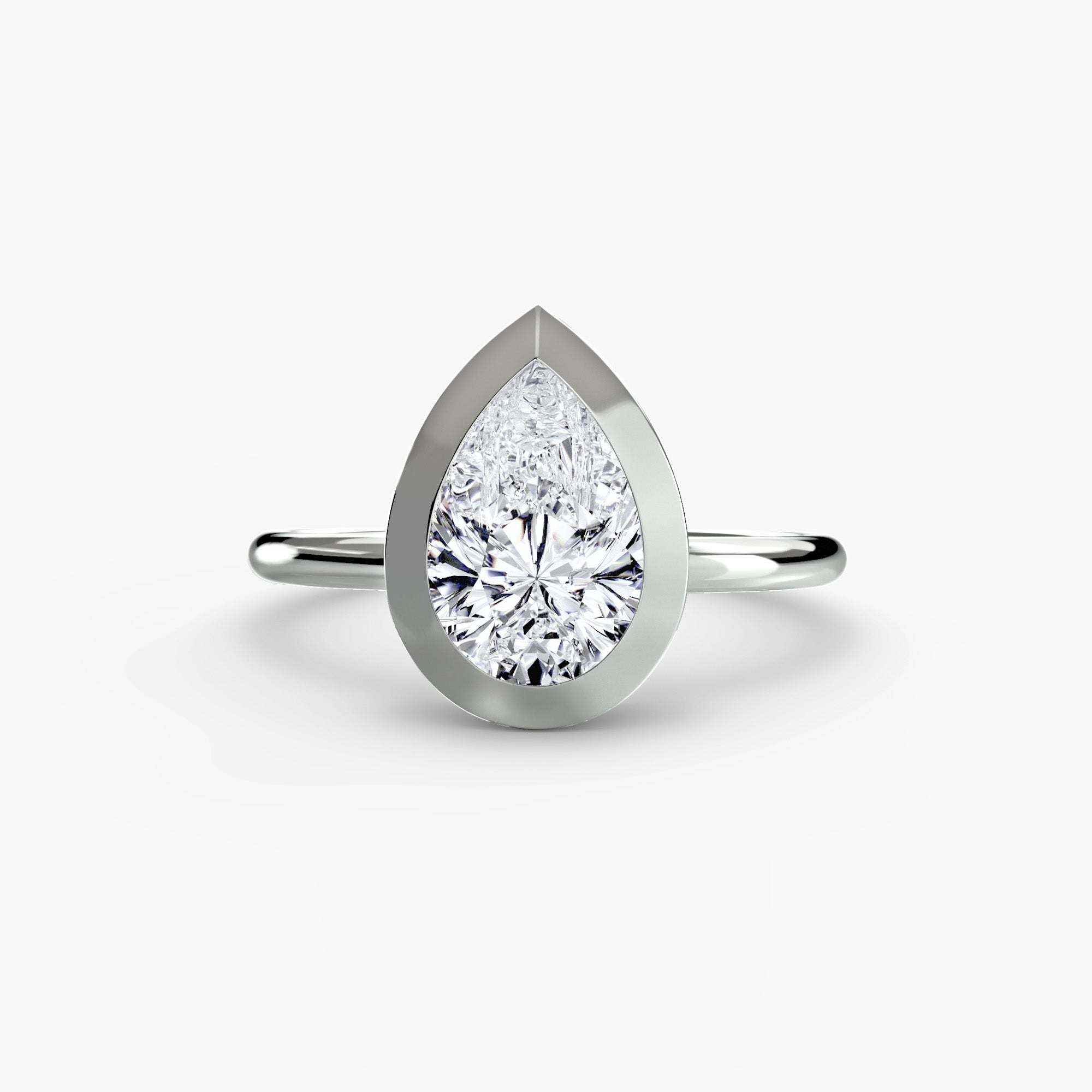 Cava Bezel Solitaire Setting