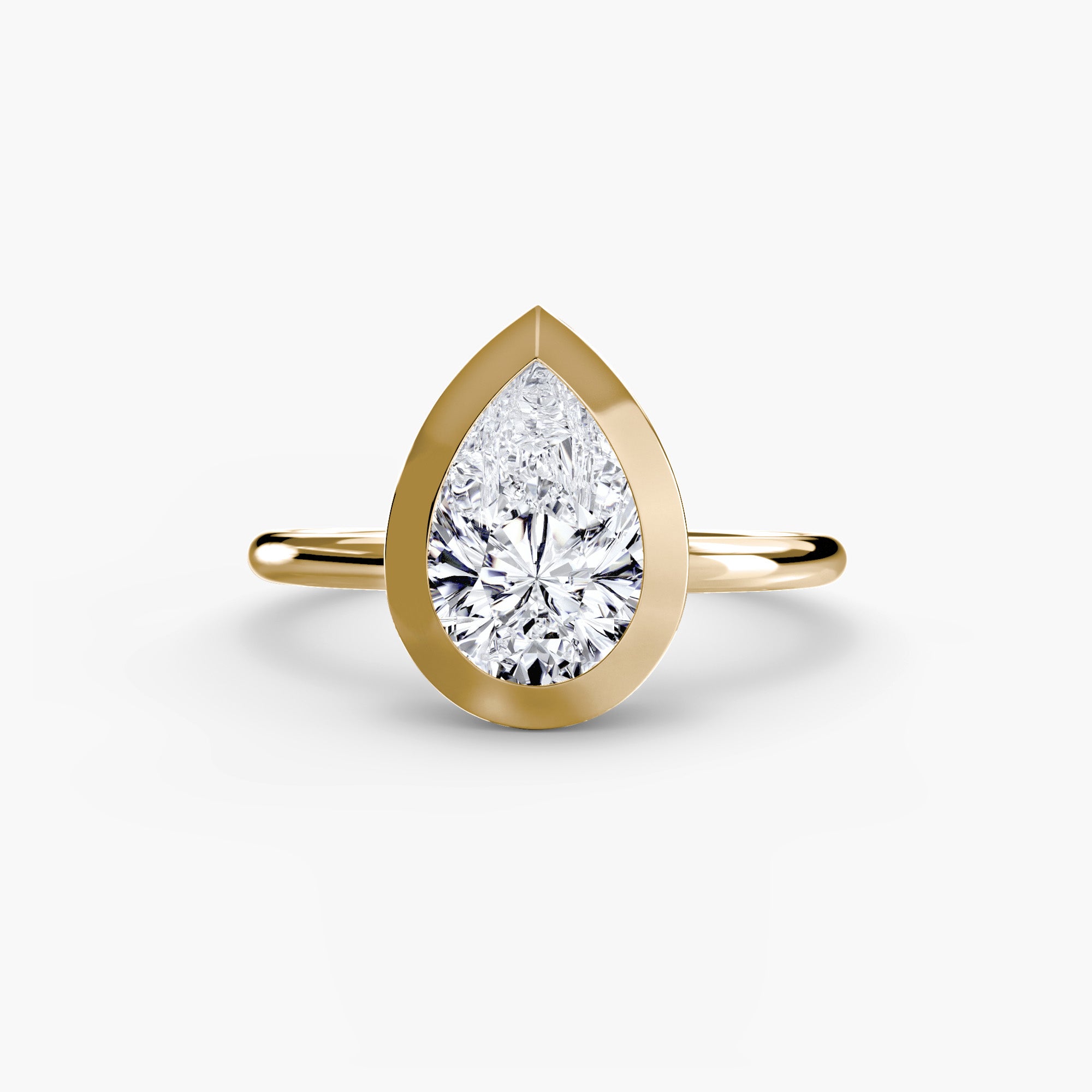 Cava Bezel Solitaire Setting