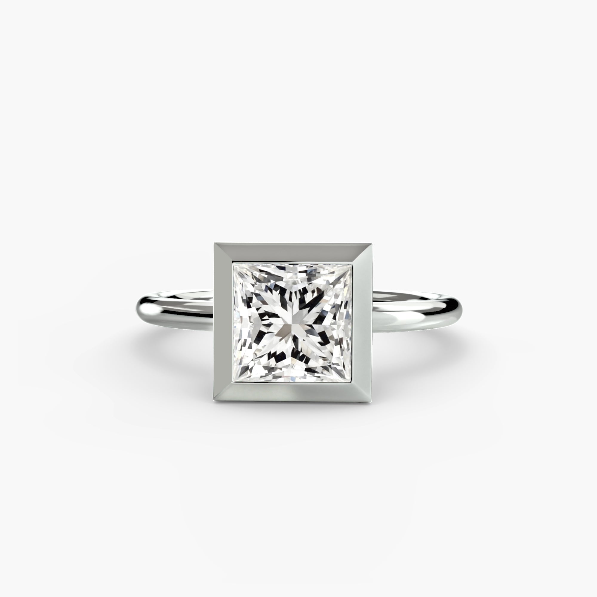 Cava Bezel Solitaire Setting