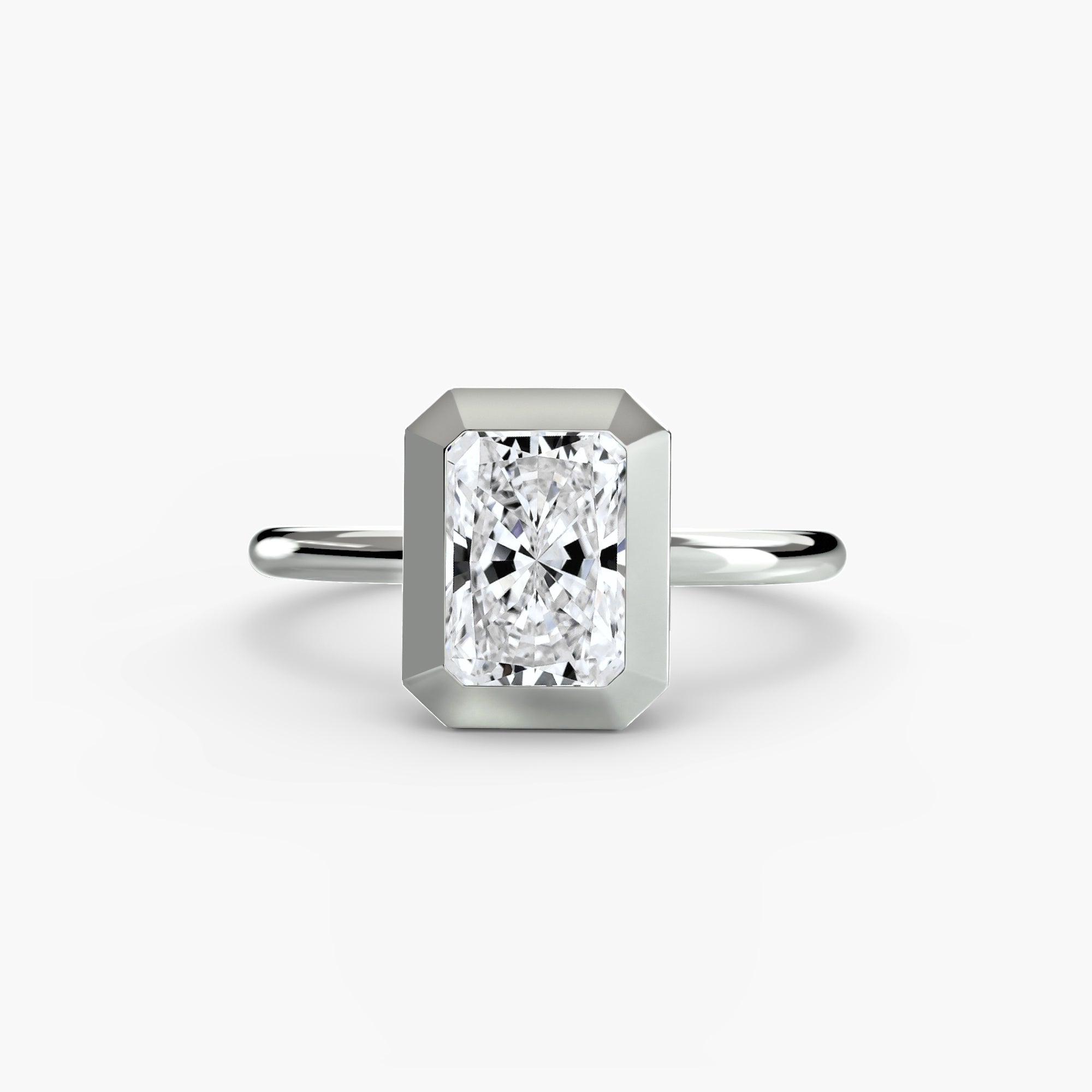 Cava Bezel Solitaire Setting