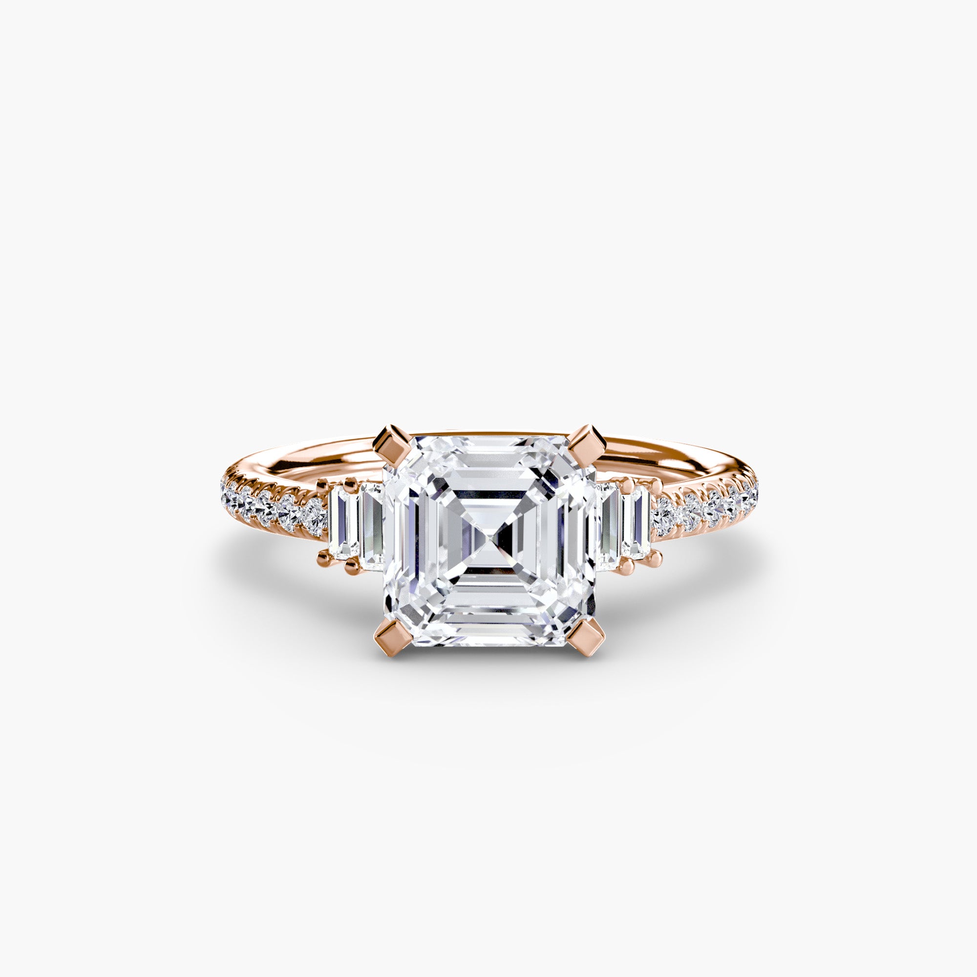 Tulum Solitaire with Pavé Band