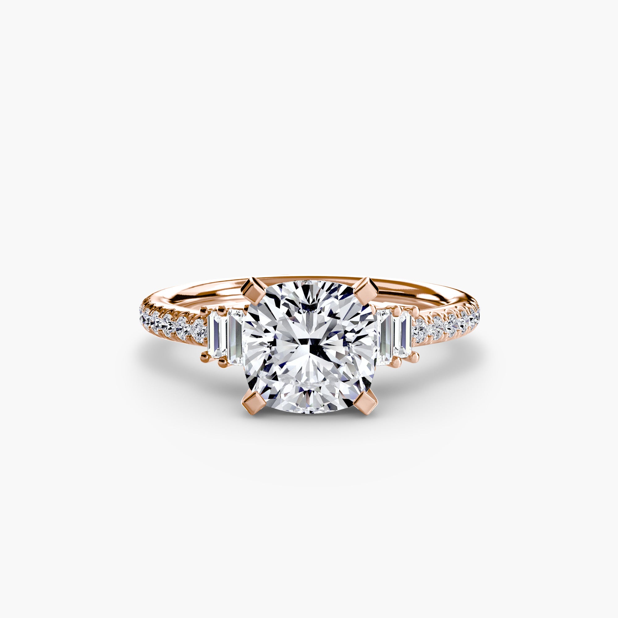 Tulum Solitaire with Pavé Band