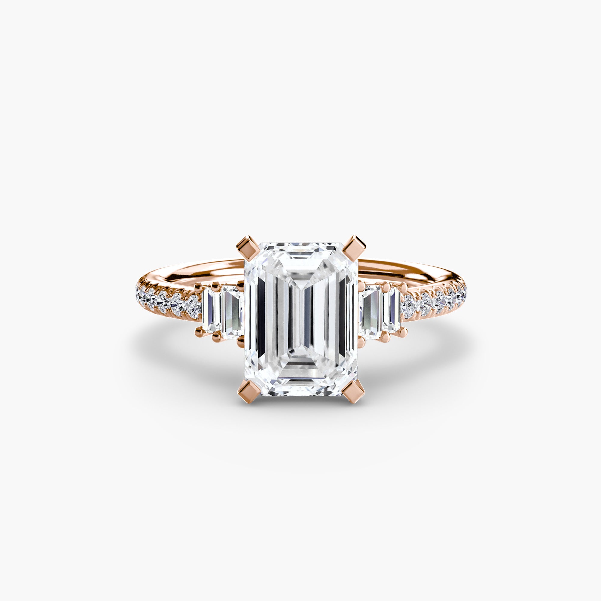 Tulum Solitaire with Pavé Band