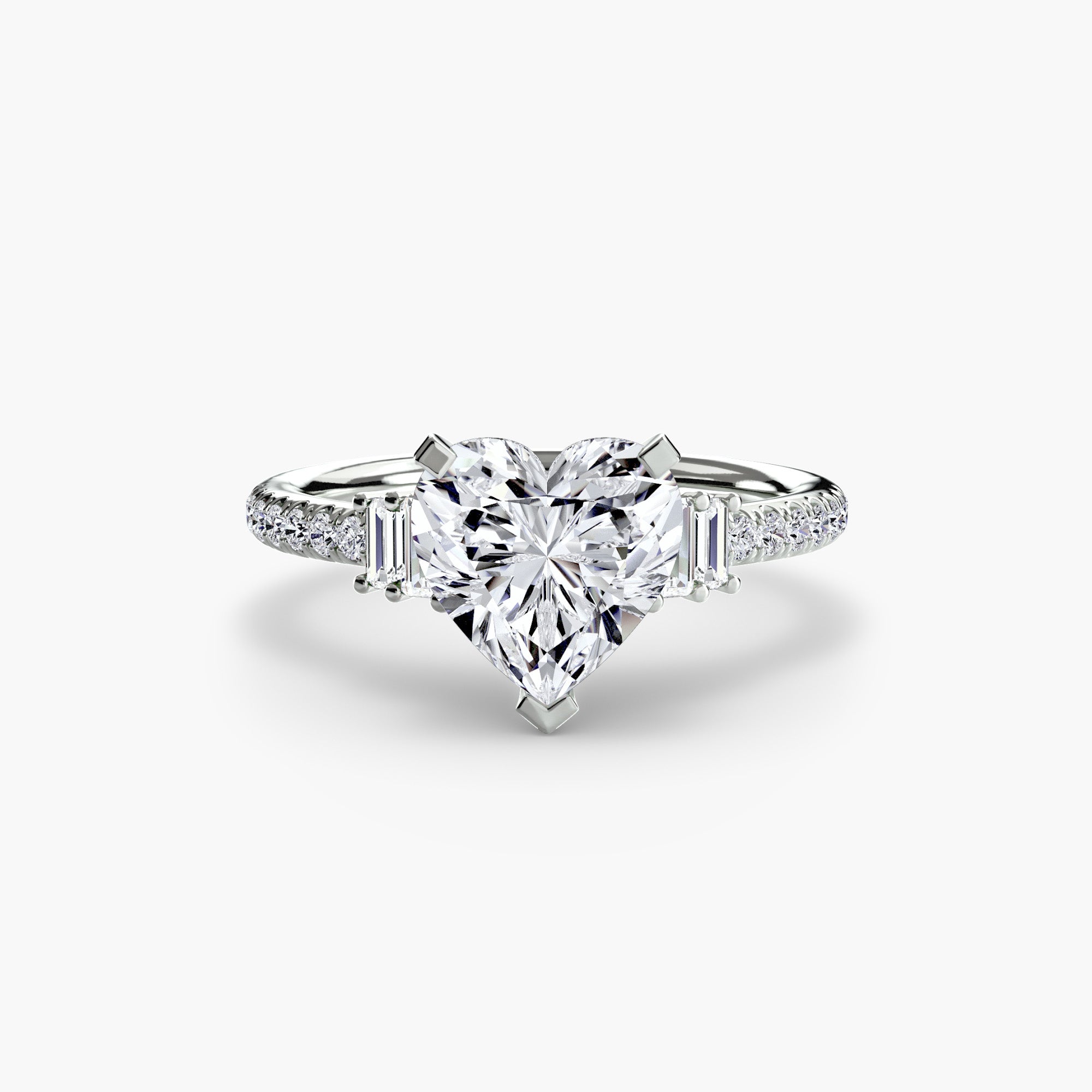Tulum Solitaire with Pavé Band