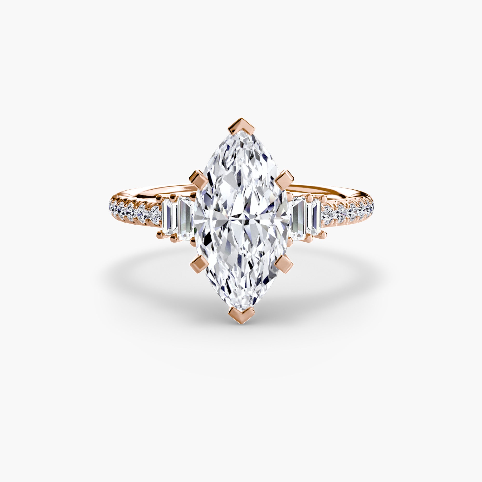 Tulum Solitaire with Pavé Setting
