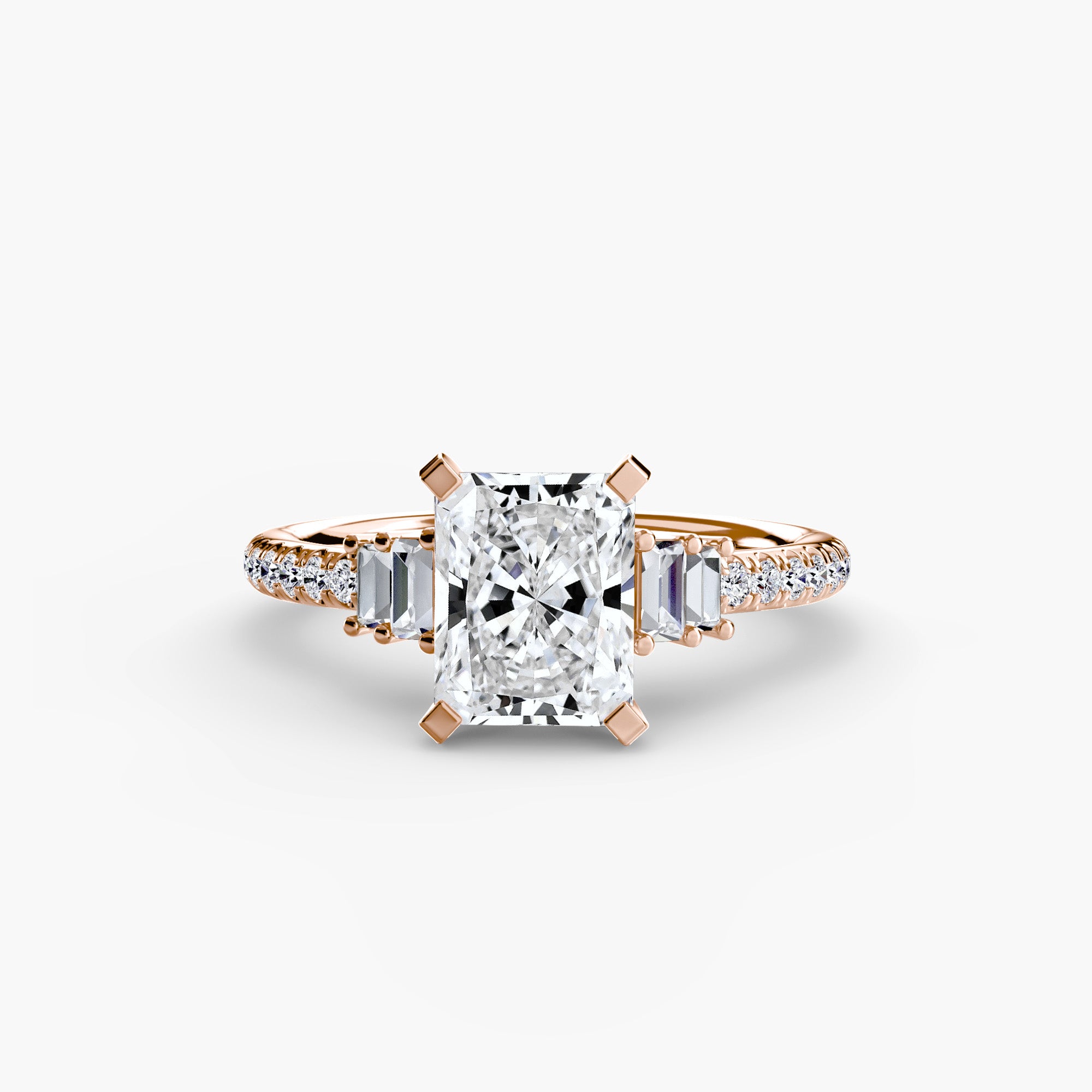 Tulum Solitaire with Pavé Band