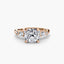 The Floral Accent Solitaire