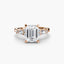 The Floral Accent Solitaire