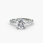 The Floral Accent Solitaire
