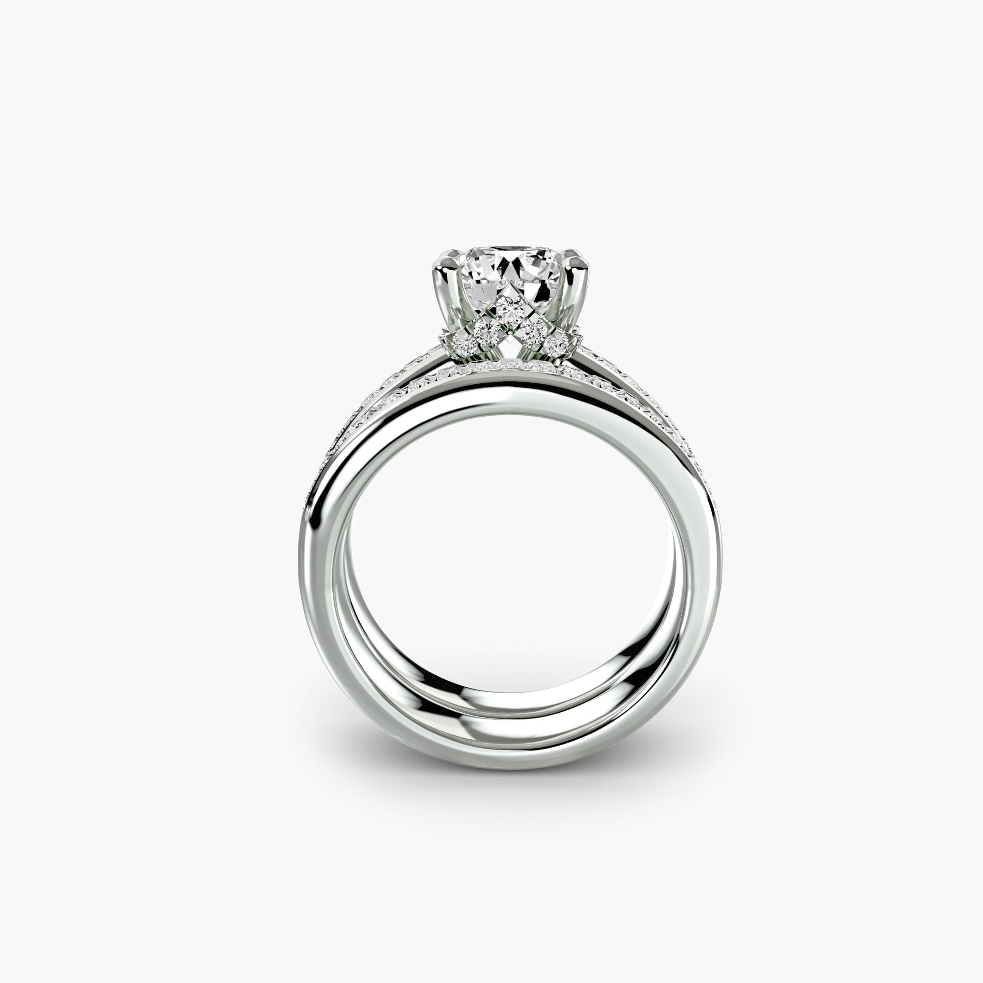 Monte Carlo Baguette Double Band Setting