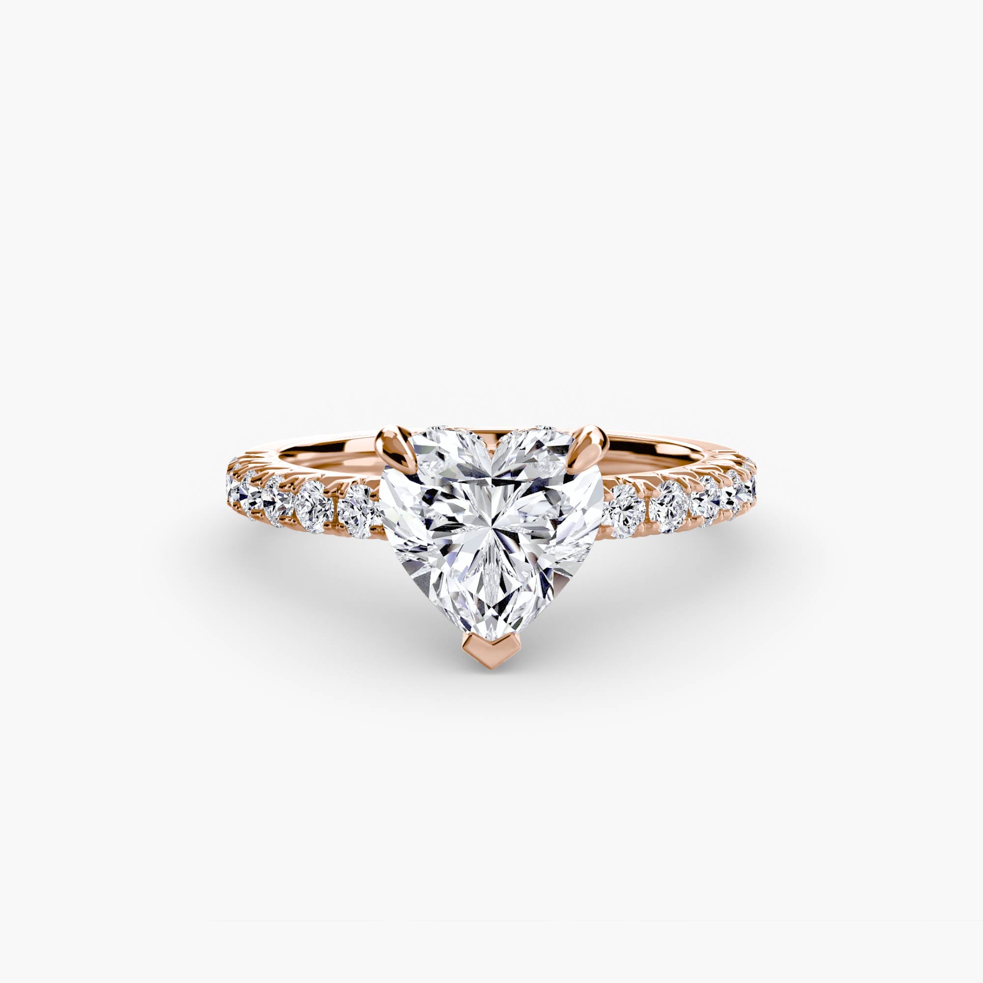 Ravello Solitaire with Pavé Band