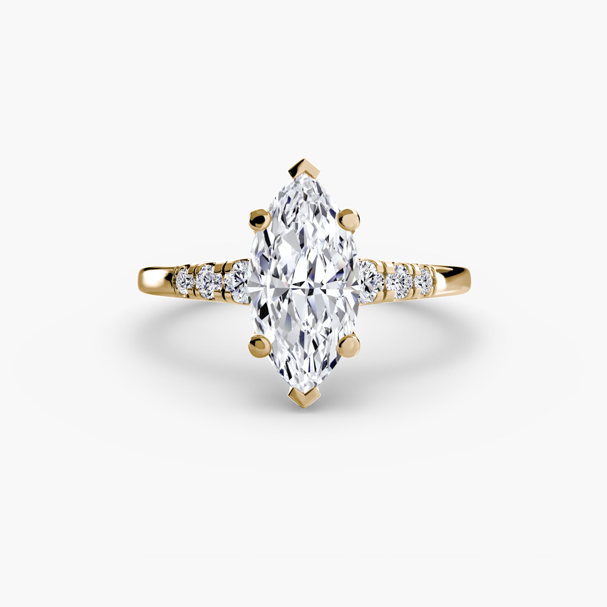 Calabria Shoulder Accents Setting