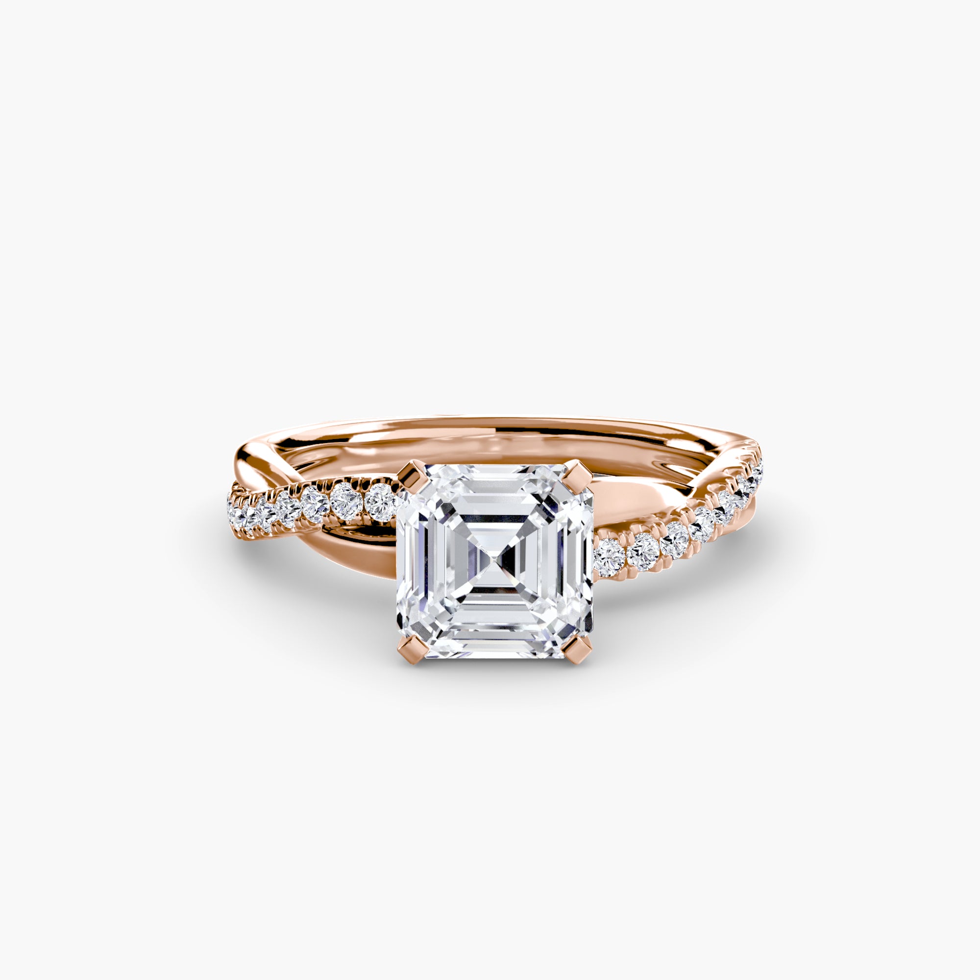 Sorrento Twist Pavé Setting