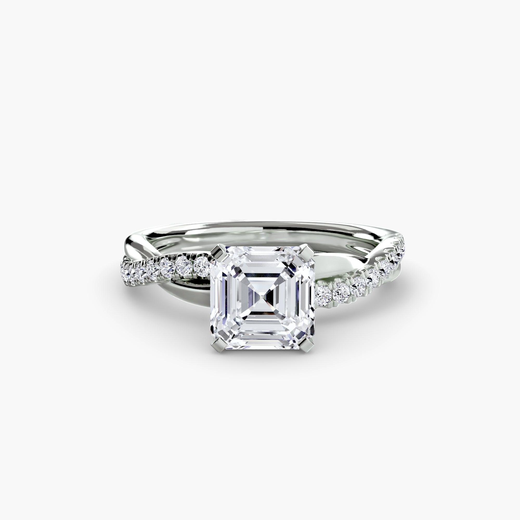 Sorrento Twist Pavé Setting