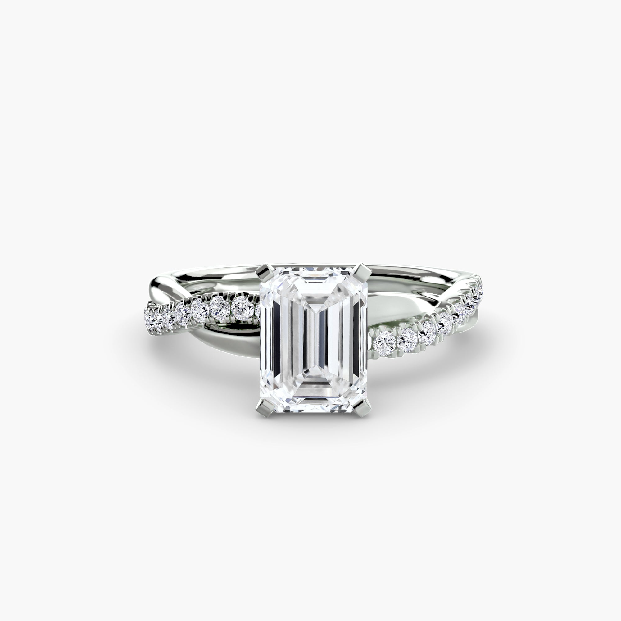 Sorrento Twist Pavé Setting