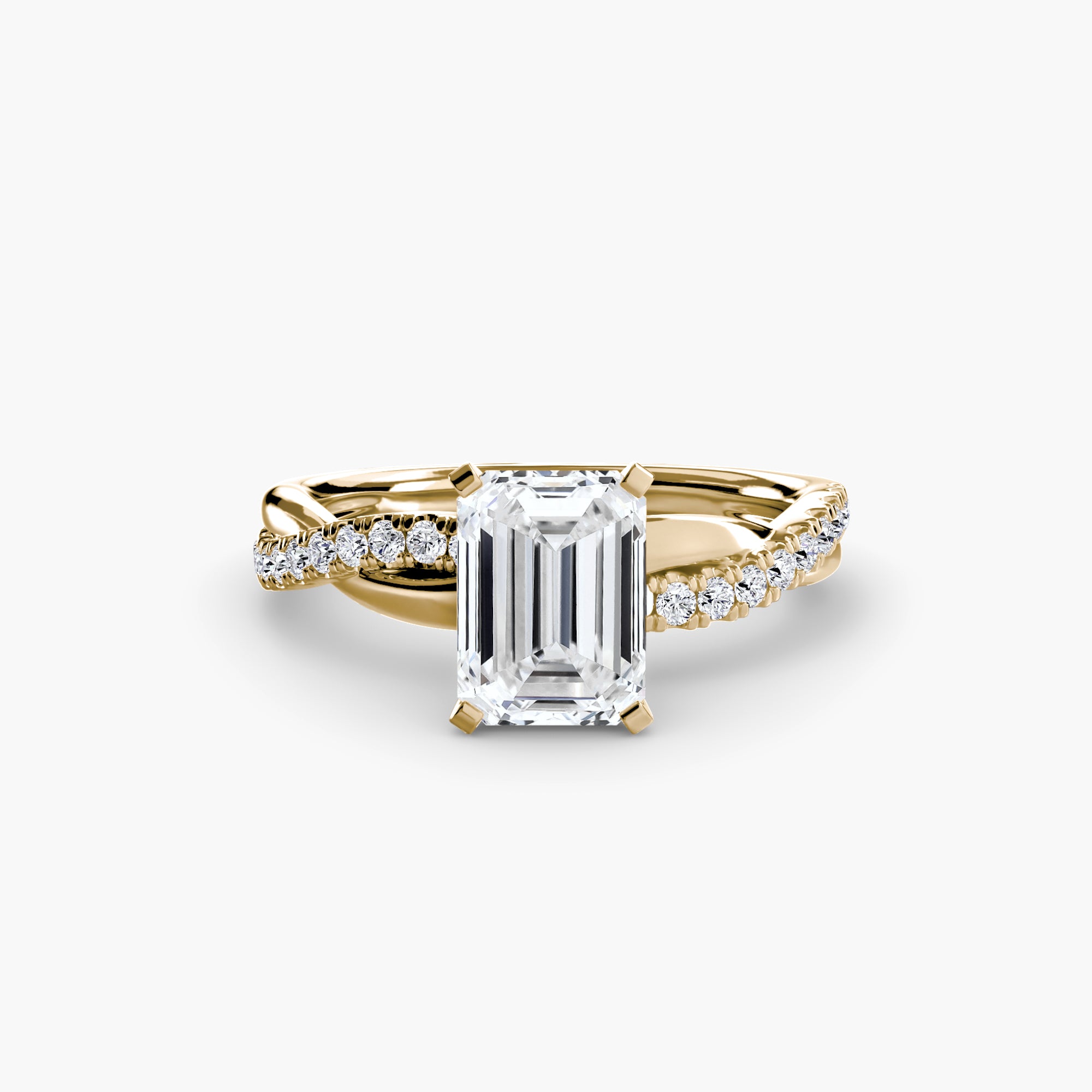 Sorrento Twist Pavé Setting