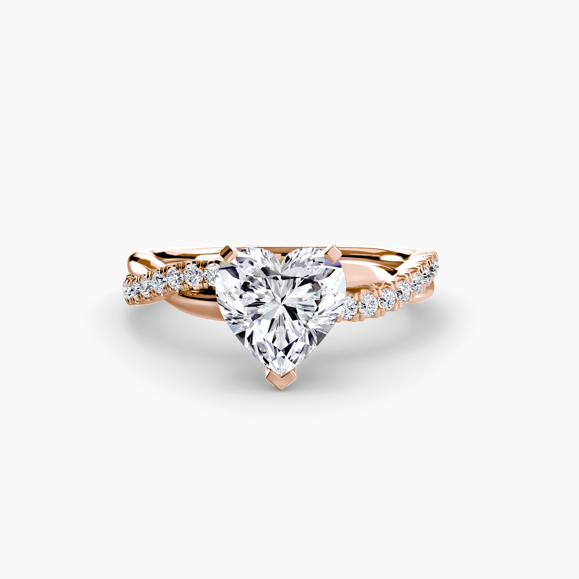 Sorrento Twist Pavé Setting