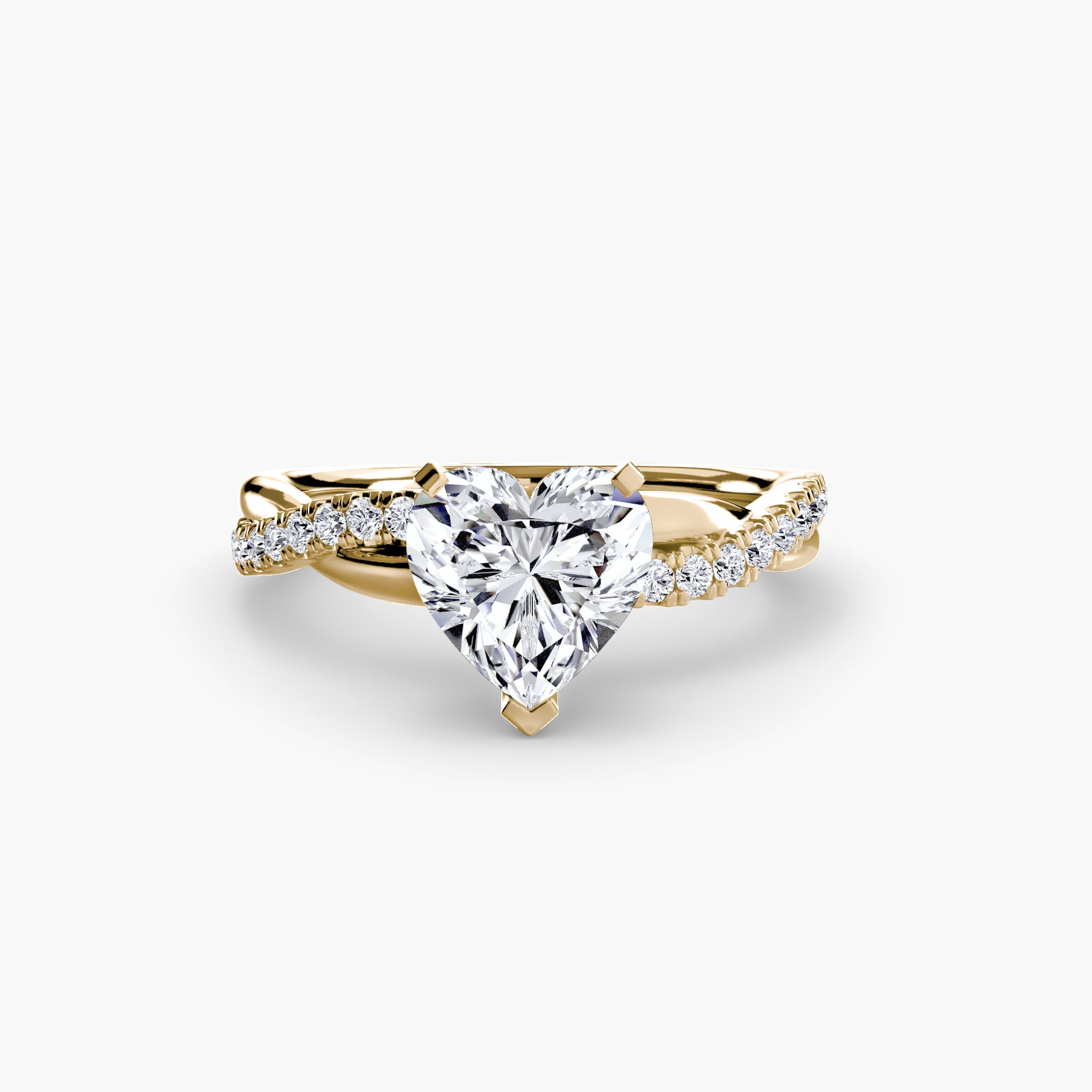 Sorrento Twist Pavé Setting