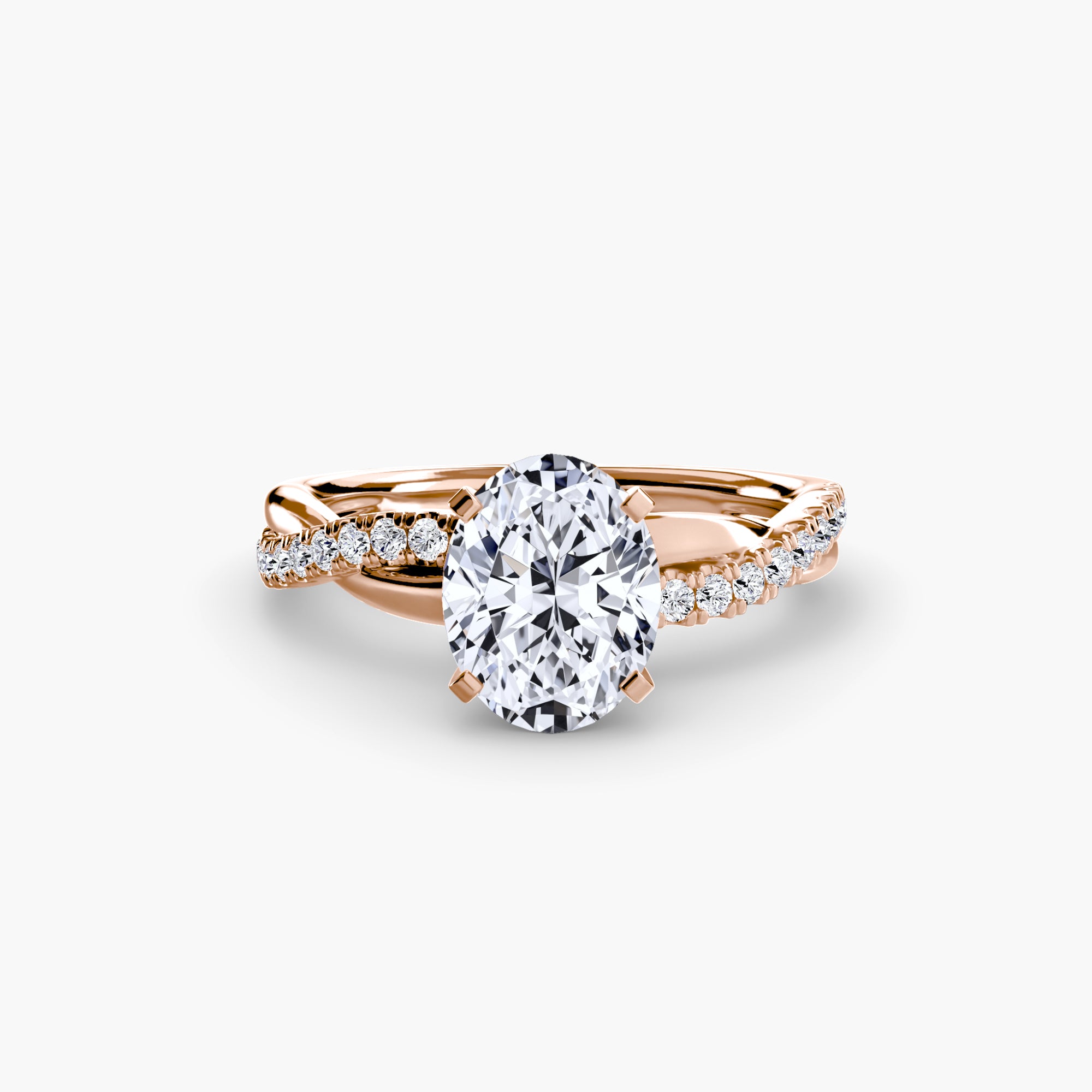 Sorrento Twist Pavé Setting