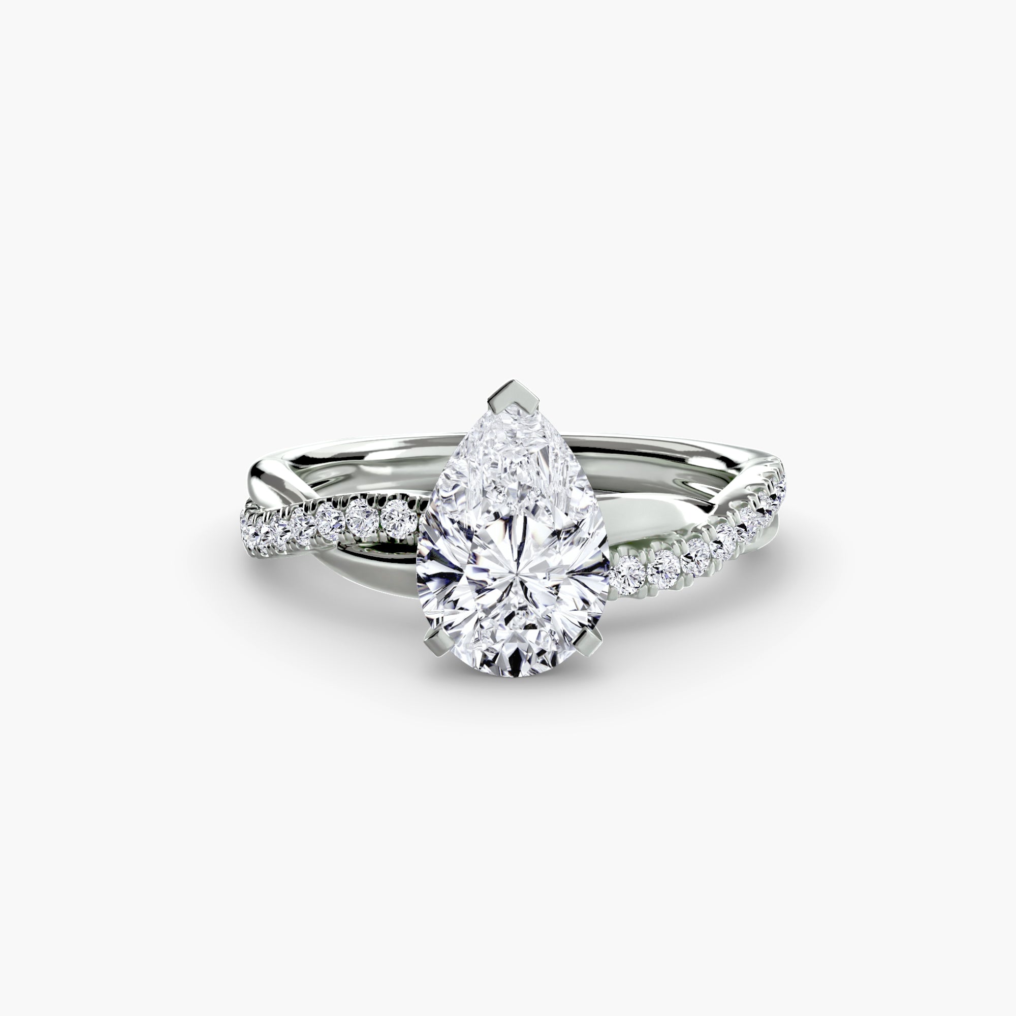 Sorrento Twist Pavé Setting
