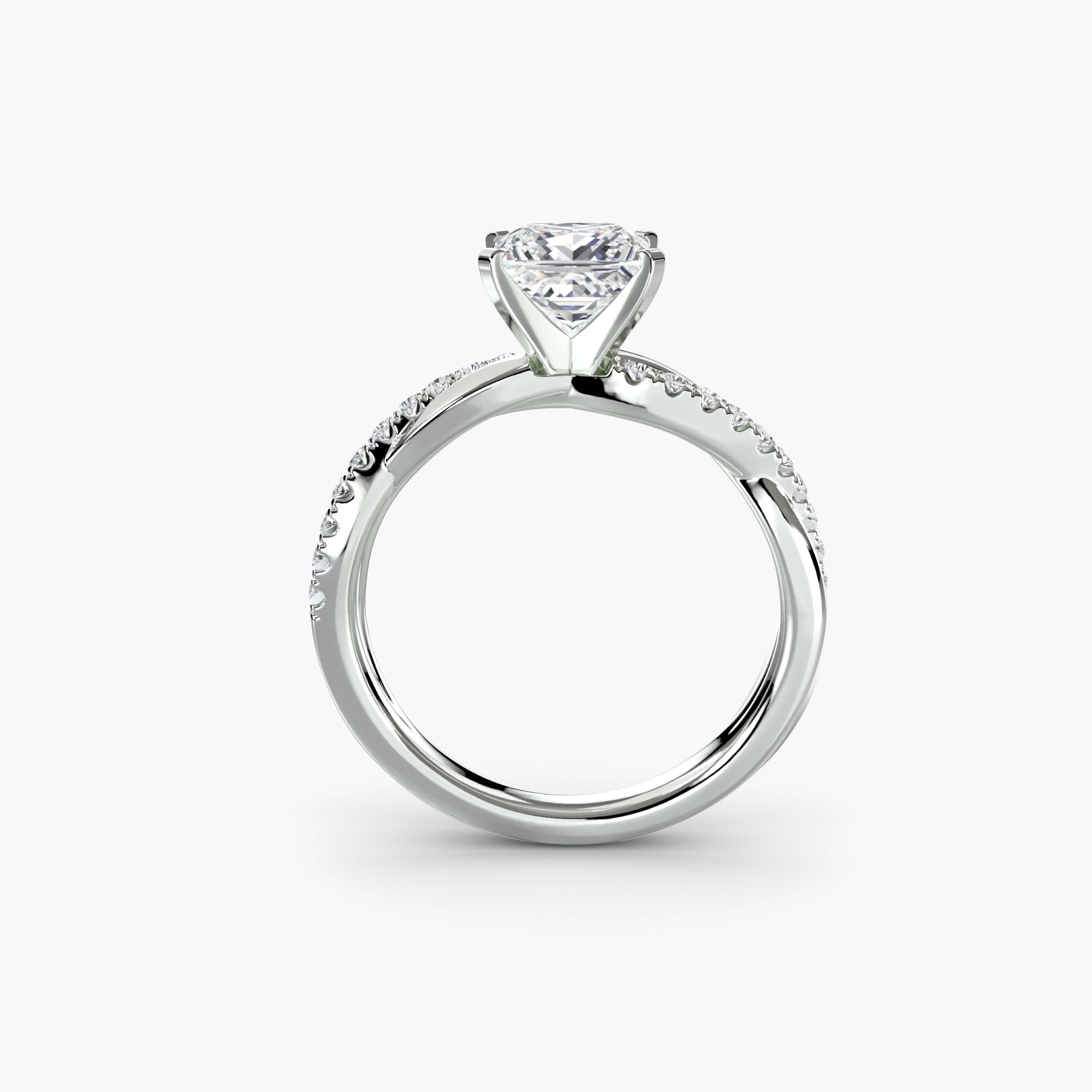 Sorrento Twist Pavé Setting